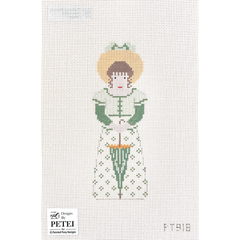 Painted Pony Petei Pride & Prejudice: Lydia Bennett Needlepoint Canvas