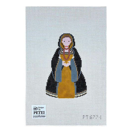 Painted Pony Designs Petei Royals: Catherine of Aragon Needlepoint Canvas