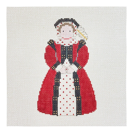 Painted Pony Designs Petei Royals: Catherine Parr Needlepoint Canvas