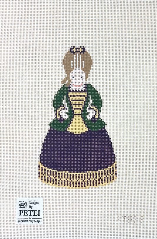 Painted Pony Designs Petei Royals: Marie Antoinette Needlepoint Canvas
