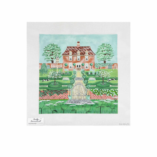 Painted Pony Sally Swannell Manor Needlepoint Canvas