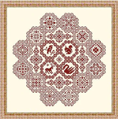 Papillon Creations Eightsome Reel Cross Stitch Pattern