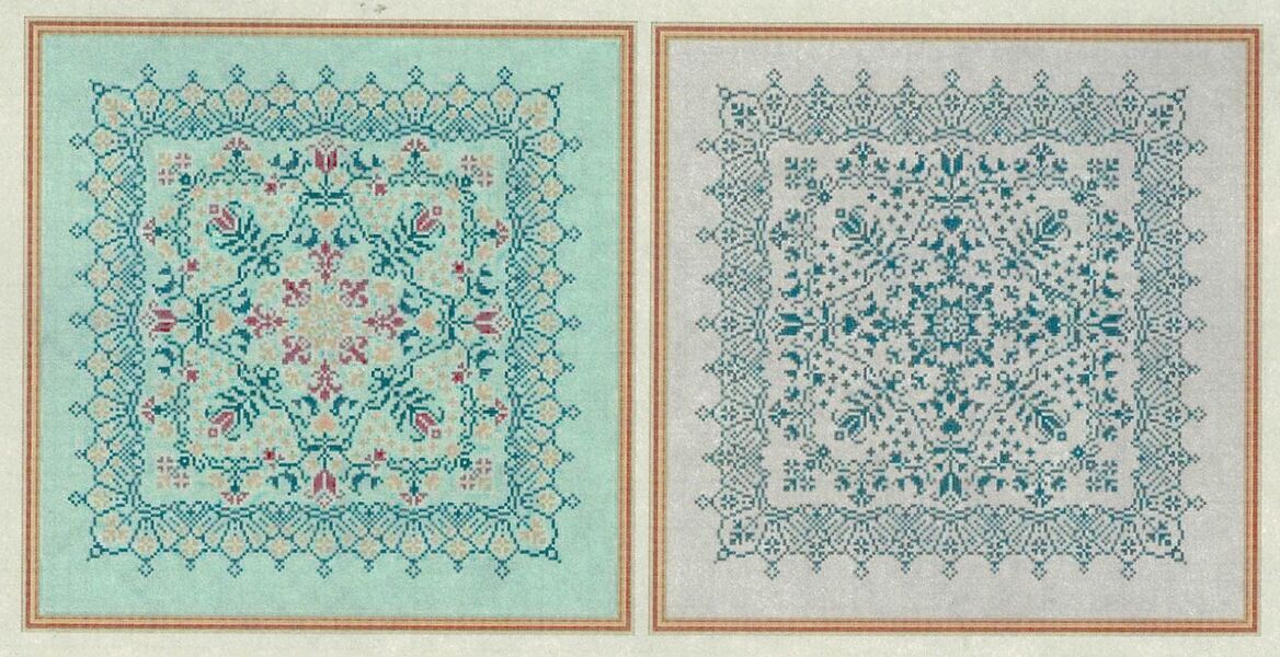 Papillon Creations Midnight Garden Cross Stitch Pattern