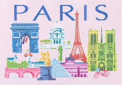 Needlepoint To Go Paris Travel Pillow Needlepoint Canvas