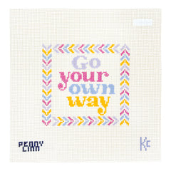Penny Linn Kyra Cotter Go Your Own Way Needlepoint Canvas