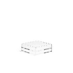 Penny Linn Scallop Acrylic Tray - 5 Inch Square
