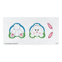 Pepperberry Designs  Sided Bunny Needlepoint Canvas