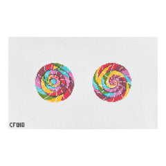 Pippin Studio Petite Sweets Lollipop Needlepoint Canvas