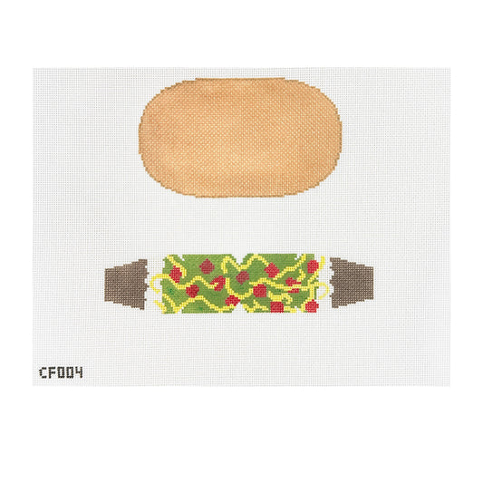 Pippin Studio Petite Sweets Taco Needlepoint Canvas