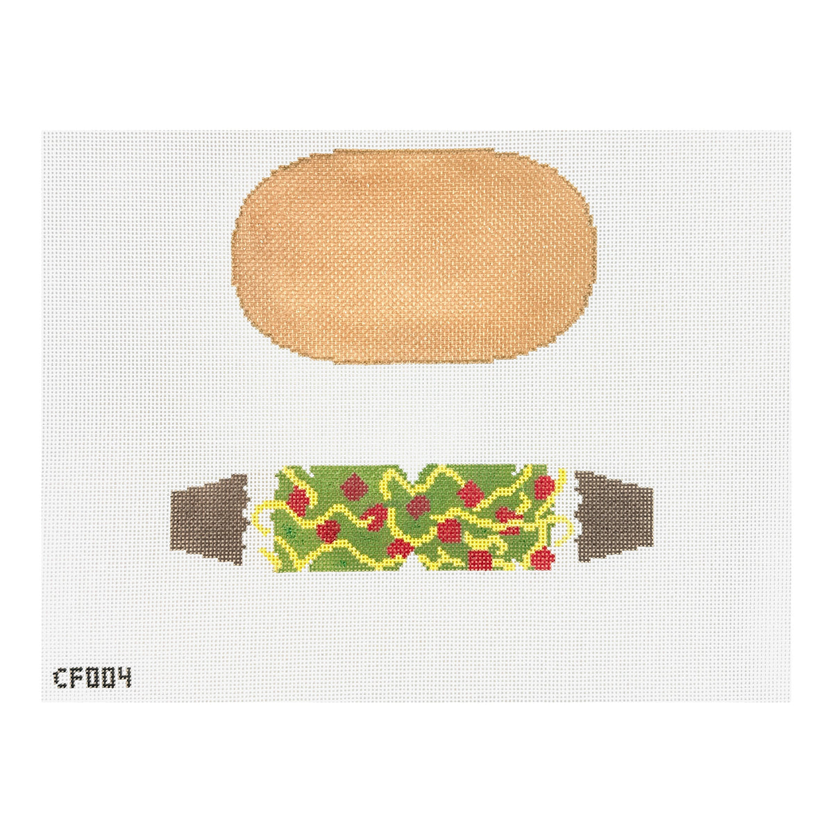 Pippin Studio Petite Sweets Taco Needlepoint Canvas