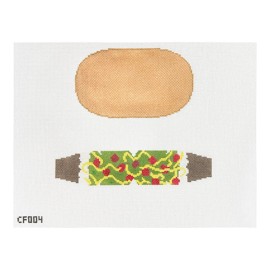 Pippin Studio Petite Sweets Taco Needlepoint Canvas