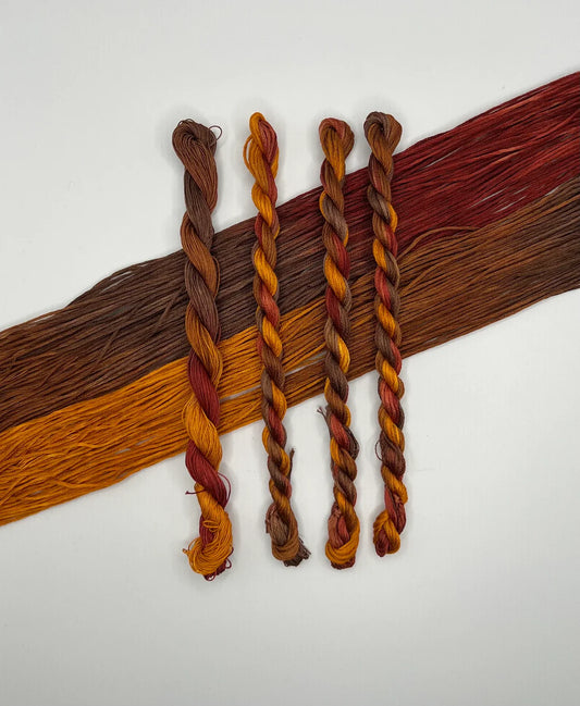 Pirate + Robin Variegated 6 Strand Embroidery Floss - Autumn Harvest