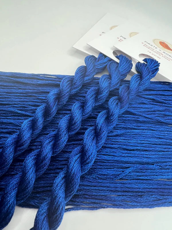 Pirate + Robin 6 Strand Embroidery Floss - Azure