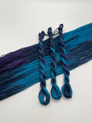 Pirate + Robin Variegated 6 Strand Embroidery Floss - Belladonna