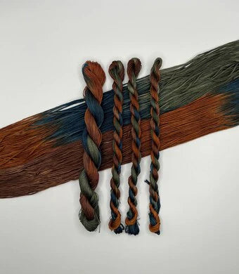 Pirate + Robin Variegated 6 Strand Embroidery Floss - Dark Copper
