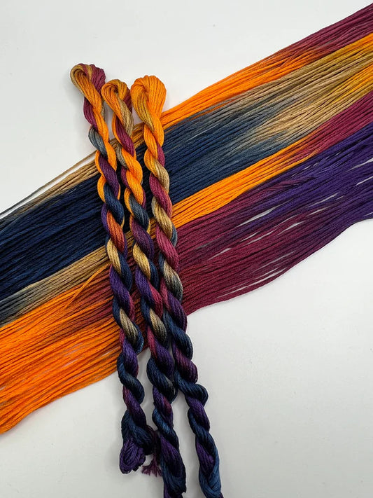 Pirate + Robin Variegated 6 Strand Embroidery Floss - Equinox