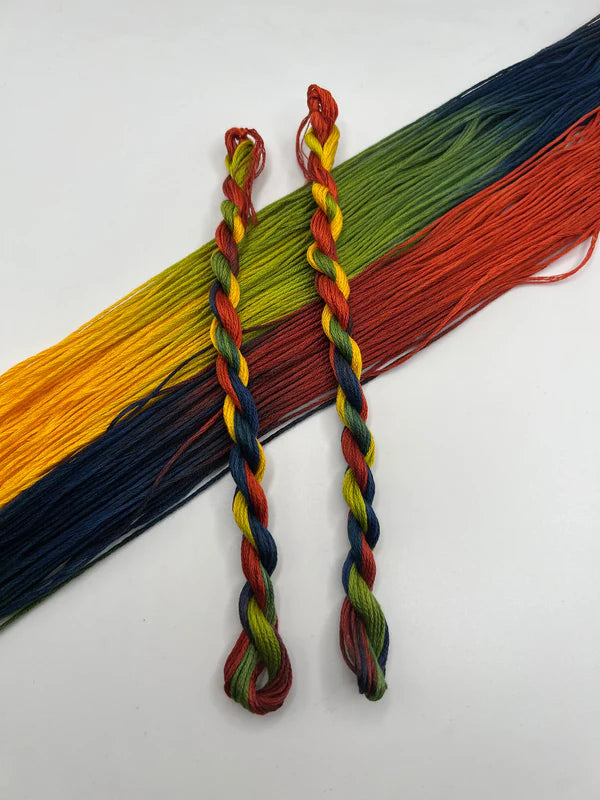 Pirate + Robin Variegated 6 Strand Embroidery Floss - Fantasy