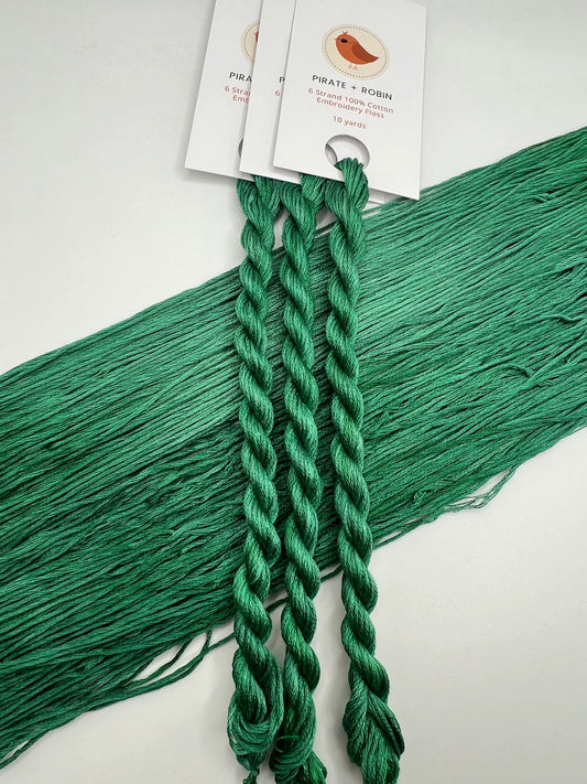 Pirate + Robin 6 Strand Embroidery Floss - Fern
