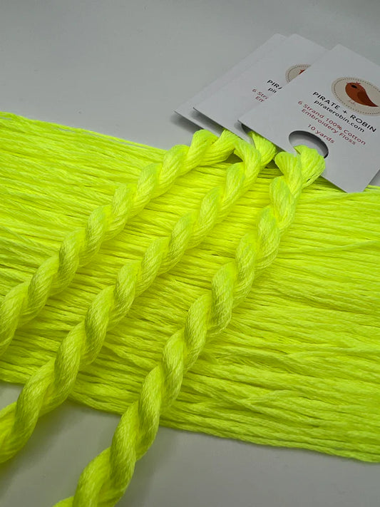 Pirate + Robin 6 Strand Embroidery Floss - Glow Worm