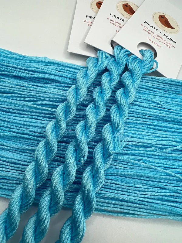 Pirate + Robin 6 Strand Embroidery Floss - Ice