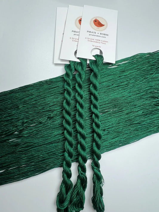 Pirate + Robin 6 Strand Embroidery Floss - Juniper