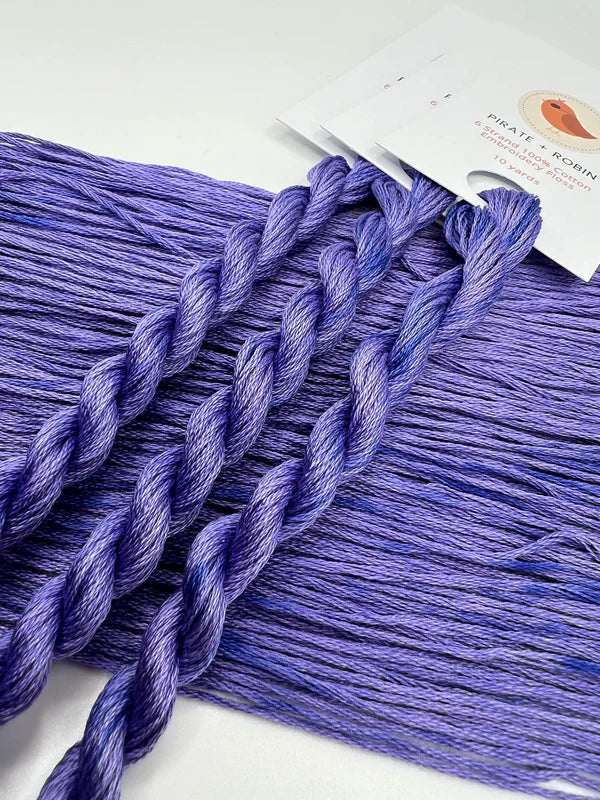 Pirate + Robin 6 Strand Embroidery Floss - Lilac