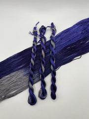 Pirate + Robin Variegated 6 Strand Embroidery Floss - Moonlight