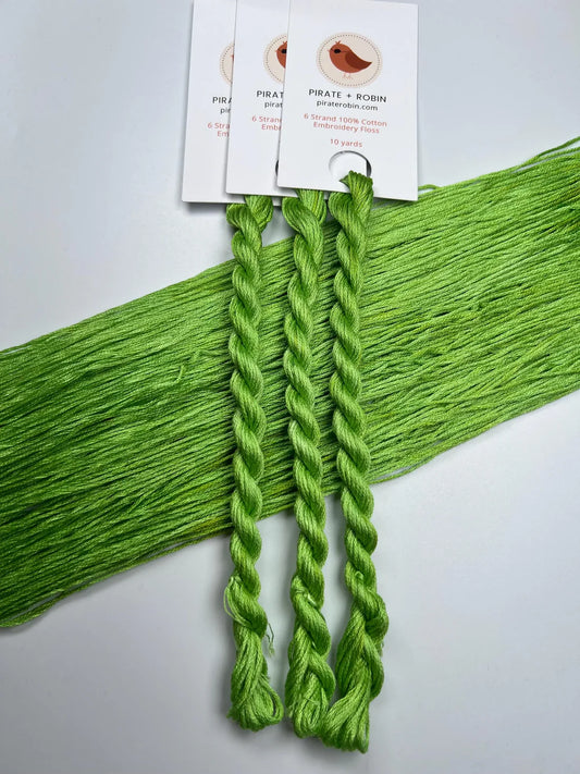Pirate + Robin 6 Strand Embroidery Floss - Pear