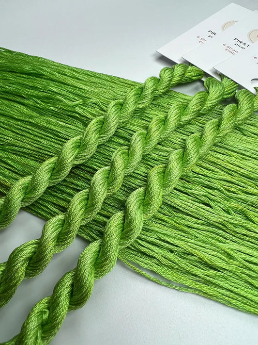 Pirate + Robin 6 Strand Embroidery Floss - Pear