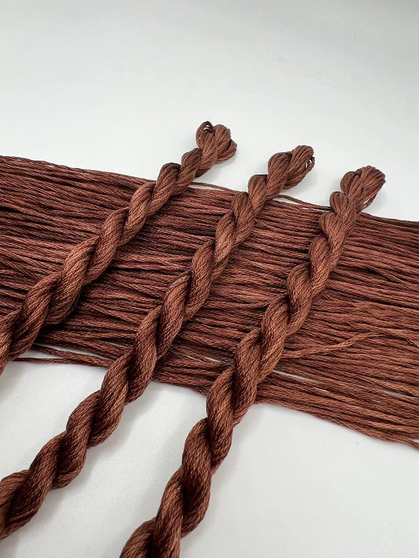 Pirate + Robin 6 Strand Embroidery Floss - Pecan