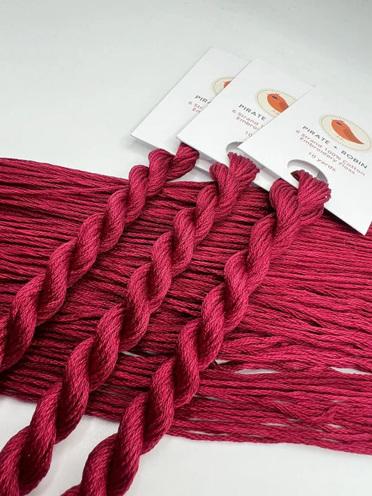 Pirate + Robin 6 Strand Embroidery Floss - Raisin