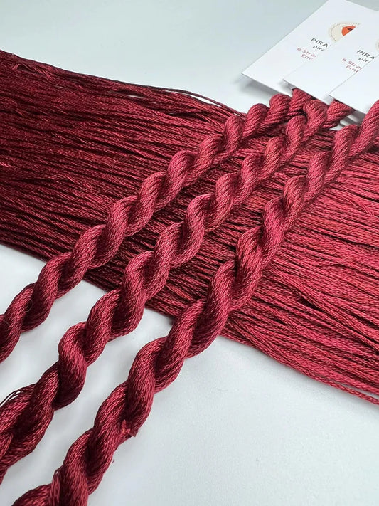 Pirate + Robin 6 Strand Embroidery Floss - Redwood