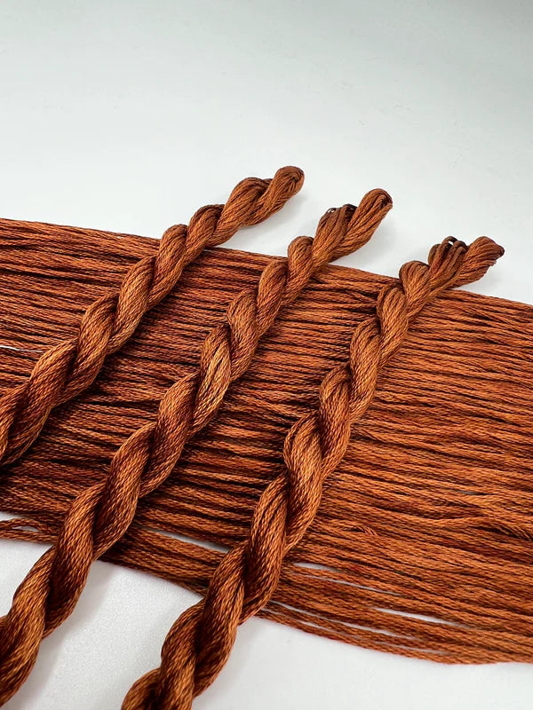 Pirate + Robin 6 Strand Embroidery Floss - Russet