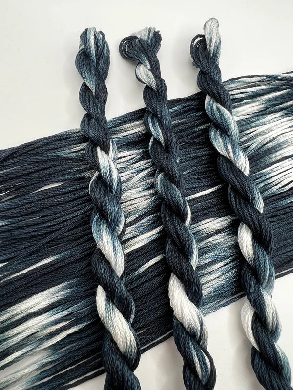 Pirate + Robin Variegated 6 Strand Embroidery Floss - Spiderweb