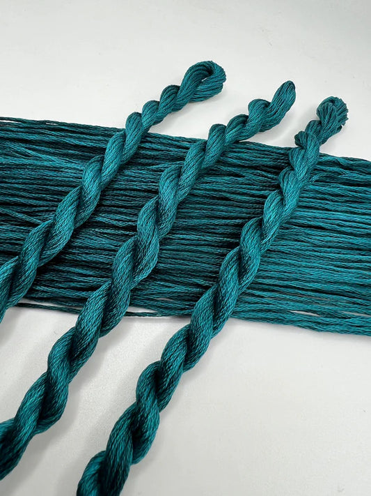 Pirate + Robin 6 Strand Embroidery Floss - Teal
