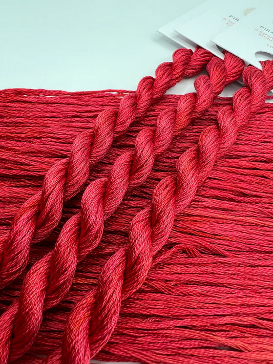 Pirate + Robin 6 Strand Embroidery Floss - Tomato
