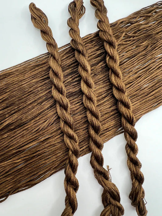 Pirate + Robin 6 Strand Embroidery Floss - Walnut