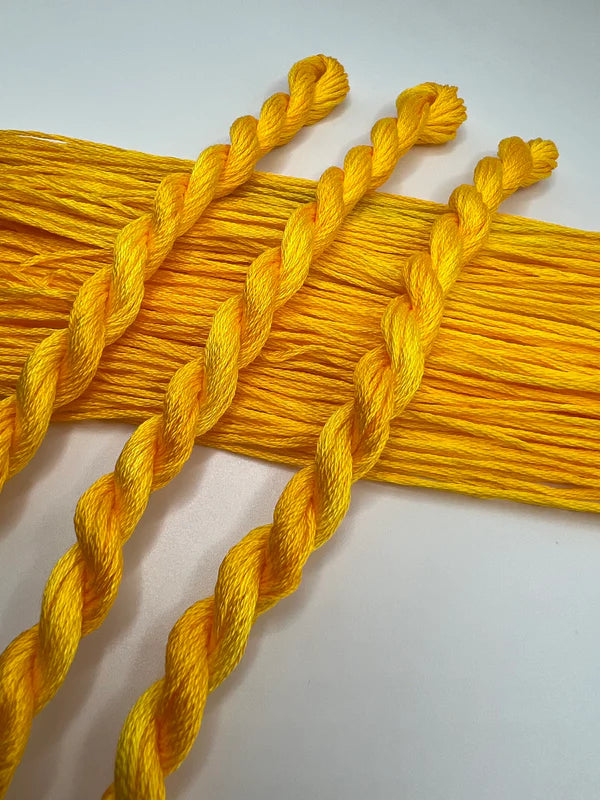Pirate + Robin 6 Strand Embroidery Floss - Yellow