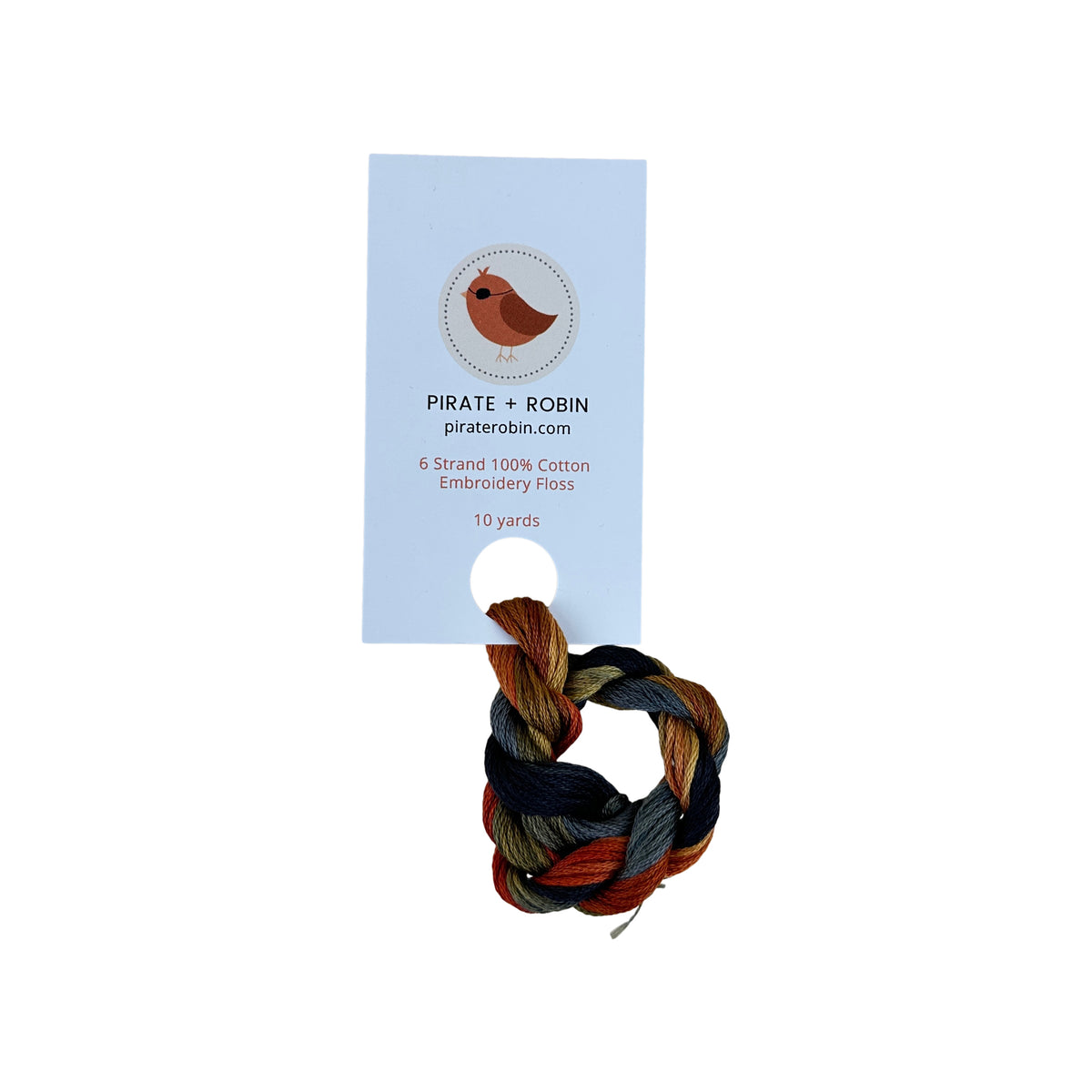 Pirate + Robin Variegated 6 Strand Embroidery Floss - Hearth