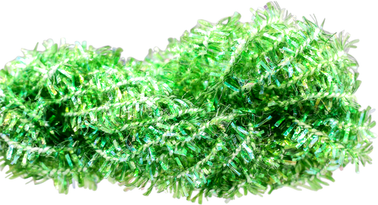 Threadworx Overdyed Kreinik Ice Chenille - 3173 Green Grass