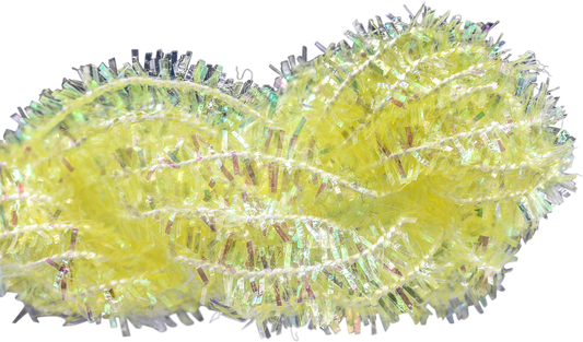 Threadworx Overdyed Kreinik Ice Chenille - 3108 Mellow Yellow