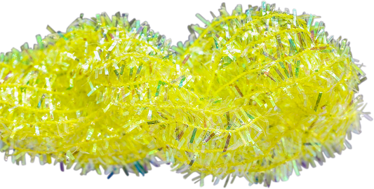 Threadworx Overdyed Kreinik Ice Chenille - 3110 Neon Yellow