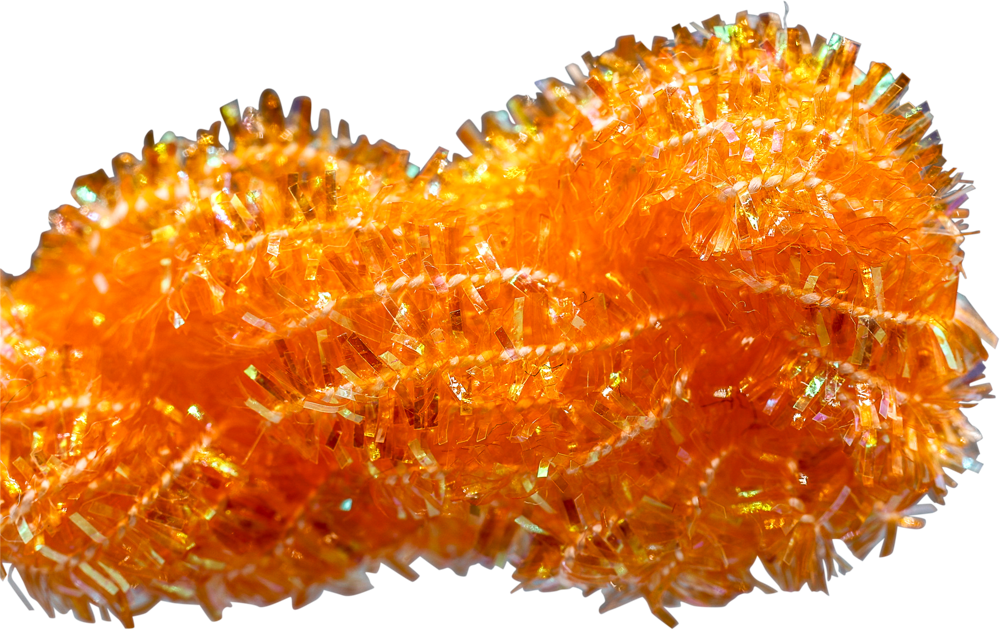 Threadworx Overdyed Kreinik Ice Chenille - 3120 Tangerine