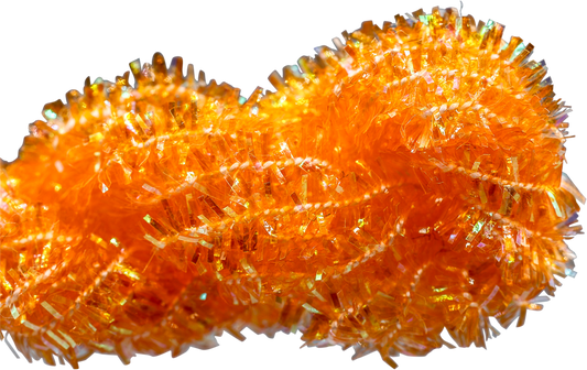 Threadworx Overdyed Kreinik Ice Chenille - 3120 Tangerine