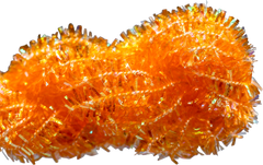 Threadworx Overdyed Kreinik Ice Chenille - 3120 Tangerine