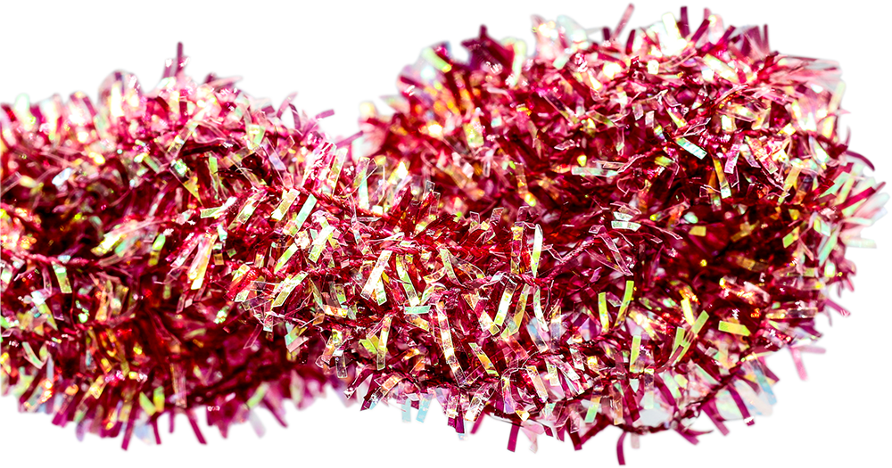 Threadworx Overdyed Kreinik Ice Chenille - 3140 Red Coral