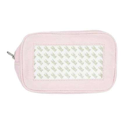 Planet Earth Self Finishing Cosmetic Bag - Light Pink