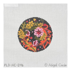 PLD Designs Abigail Cecile Floral Equinox Needlepoint Canvas