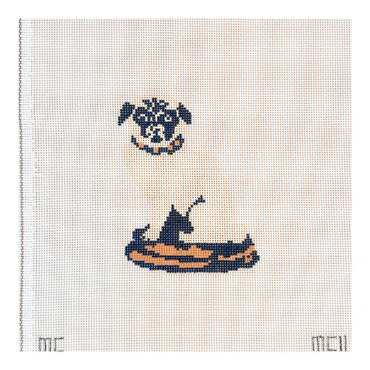The Plum Stitchery Madcap Cottage Cecil Needlepoint Canvas
