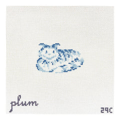 The Plum Stitchery Cheshire Cat Needlepoint Canvas